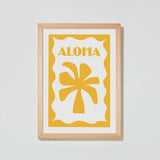 Aloha Stamp Print