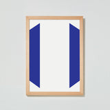 Blue Shutters Print