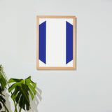 Blue Shutters Print
