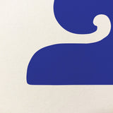 Blue Waves Print