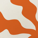 Burnt Orange Sun Flare Print