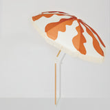 Premium Beach Umbrella - Burnt Orange Sun Flare