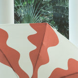 Premium Beach Umbrella - Burnt Orange Sun Flare