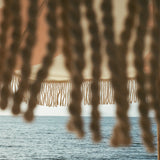 Premium Beach Umbrella - Burnt Orange Sun Flare
